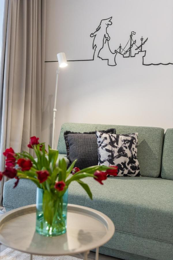 Hica Apartments La Linea Studio Apt With Balcony ดูบรอฟนิก ภายนอก รูปภาพ
