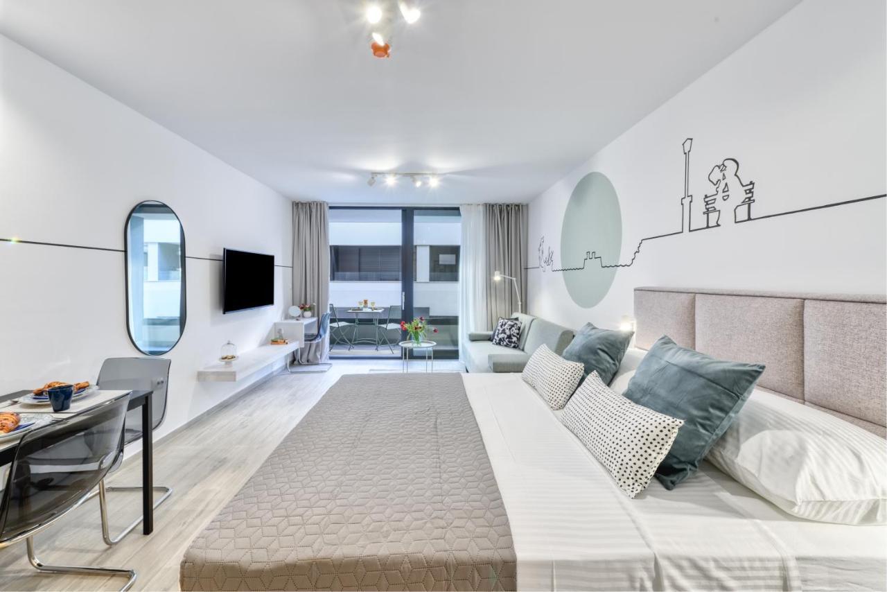 Hica Apartments La Linea Studio Apt With Balcony ดูบรอฟนิก ภายนอก รูปภาพ