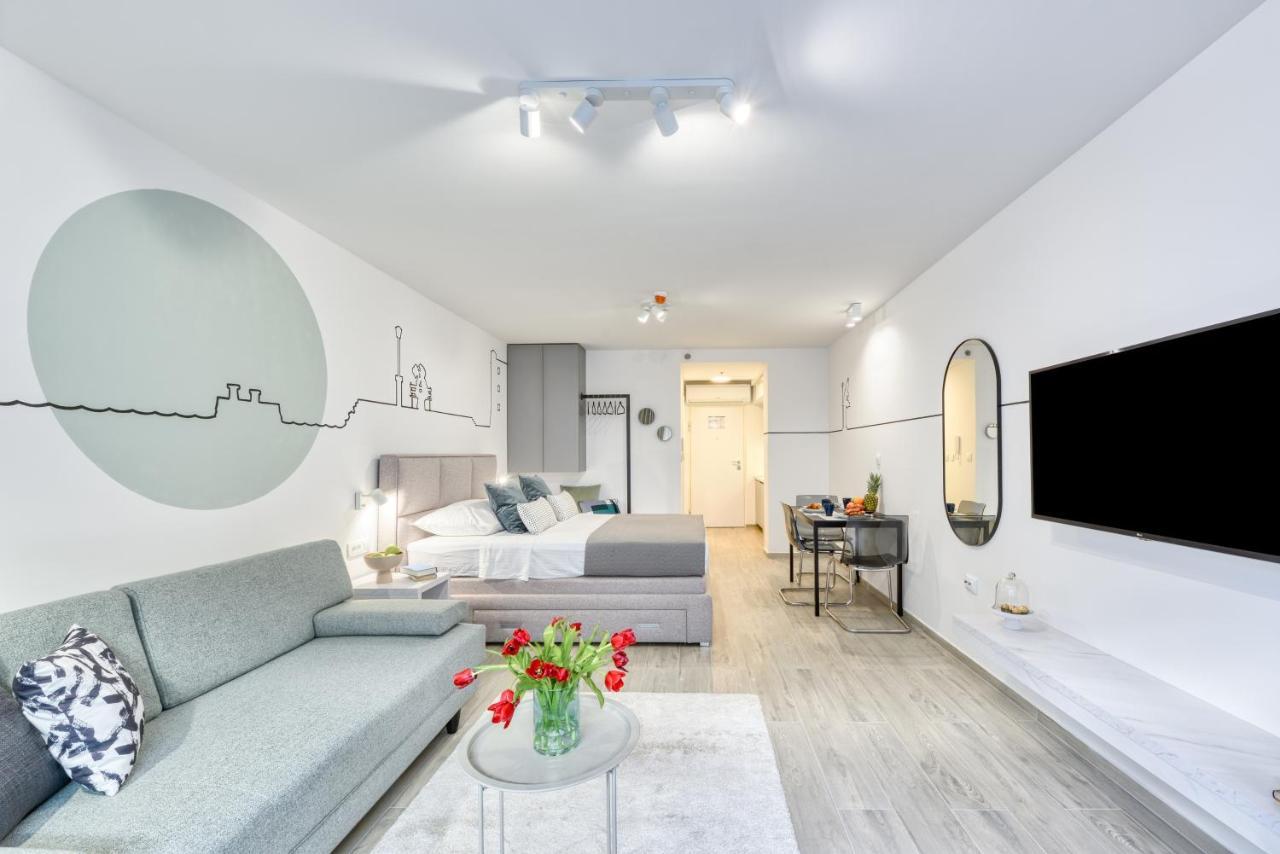 Hica Apartments La Linea Studio Apt With Balcony ดูบรอฟนิก ภายนอก รูปภาพ