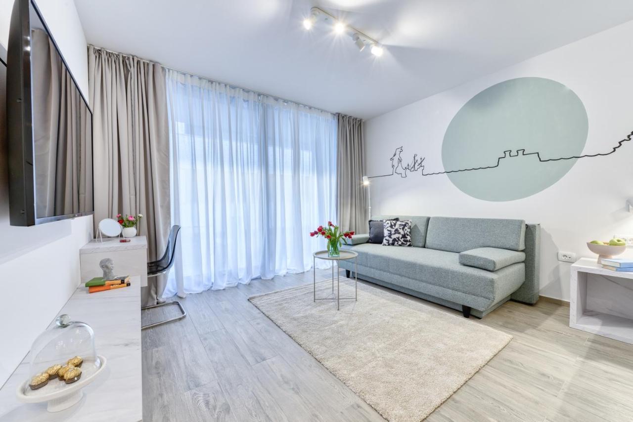Hica Apartments La Linea Studio Apt With Balcony ดูบรอฟนิก ภายนอก รูปภาพ